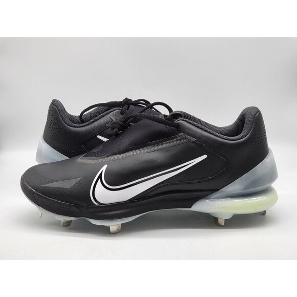 Nike Force Zoom Trout 8 Pro Metal‎ Baseball Cleats CZ5915 010 Men Size 14 - Picture 4 of 9